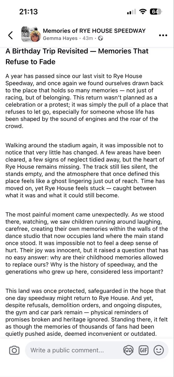 SaveRyeHouseSpeedway tweet media