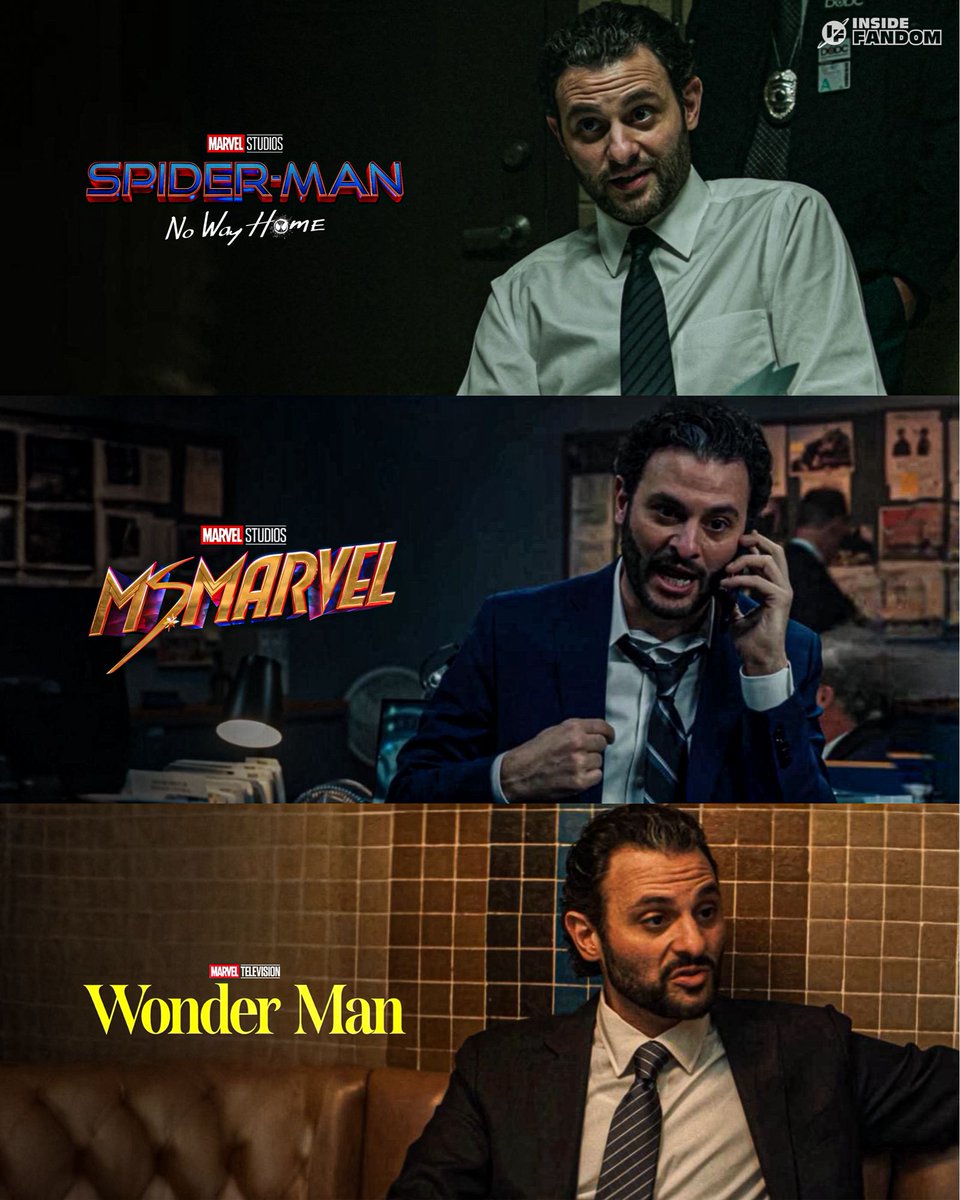InsideFandom's tweet image. Arian Moayed is back as Agent P. Cleary in ‘WONDER MAN’.