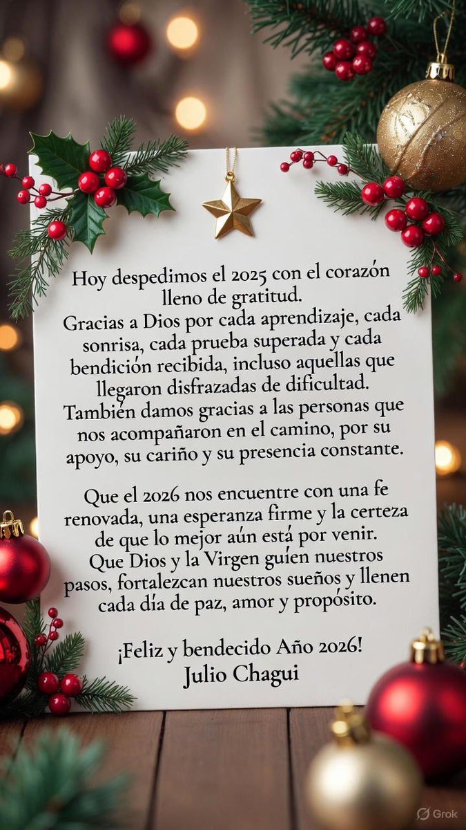 juliochagui's tweet photo. Feliz Año Nuevo 🎆 https://t.co/O2f6cbkcMS