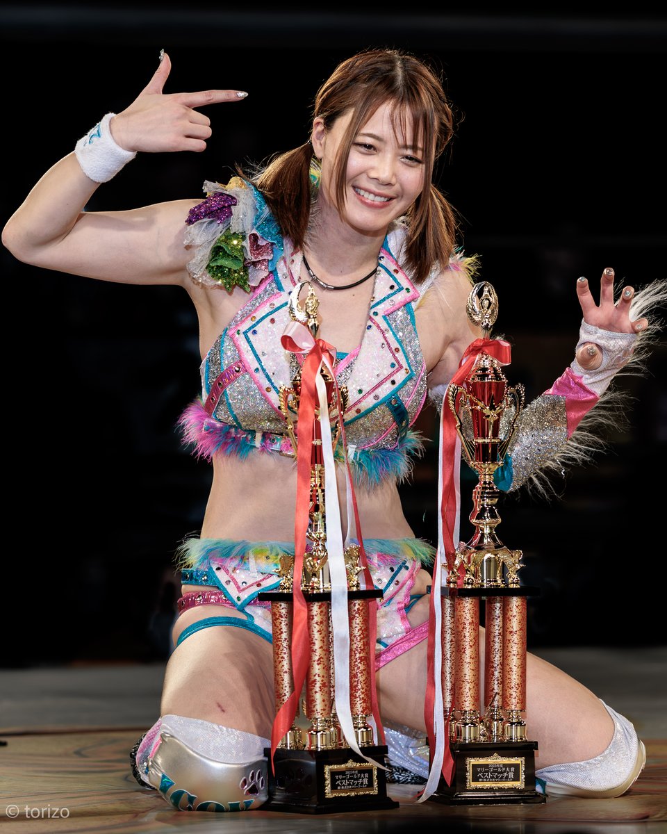 岩谷麻優 選手 ㊗️ベストマッチ賞（2025）受賞🎊 麻優さんの笑顔が