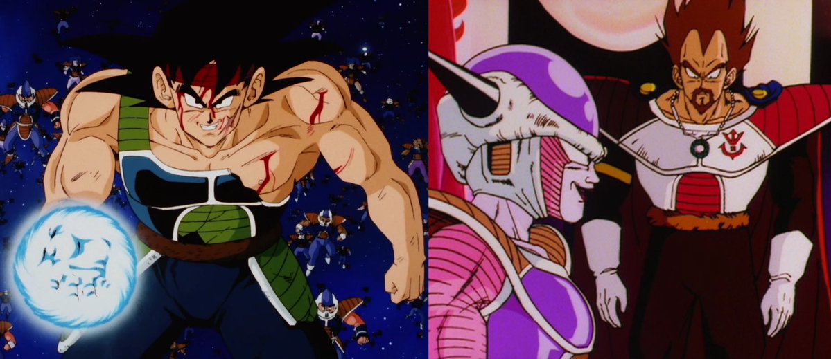 theanimatedmind's tweet image. Bardock really gives true warrior king energy. 

King Vegeta just wasn't doing it like him.