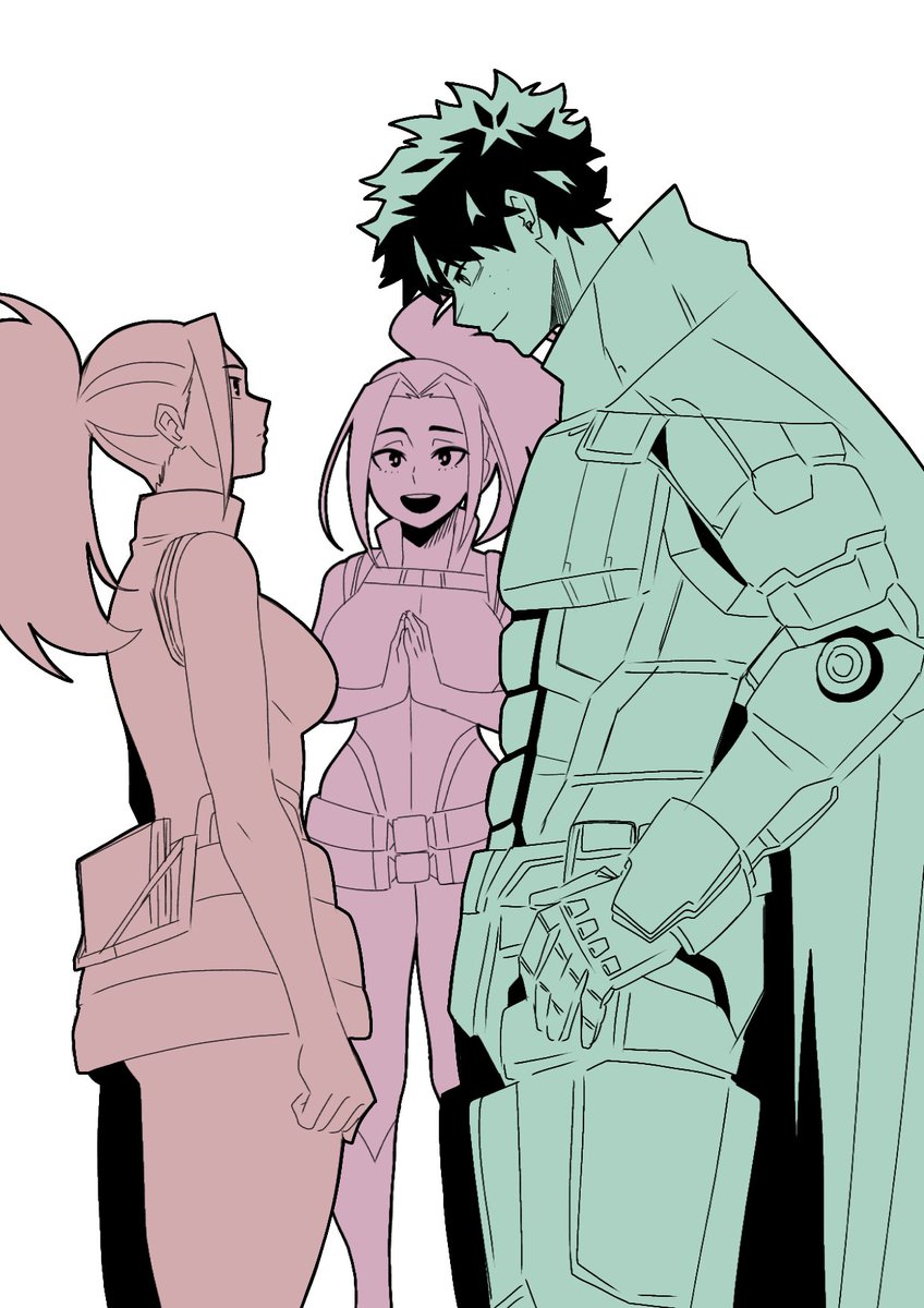 Future him 💚❤️
#izumomo