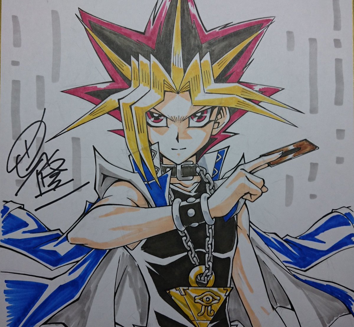 過去に描いたものですが発掘したので

皆さん正月はいかがお過ごしですか？

今年も色々な作品が控えていますがマイペースで頑張っていこうと思います。
双子の2歳児を抱える身なのでなかなかお相手できないと思いますが本年も宜しくお願いいたします！