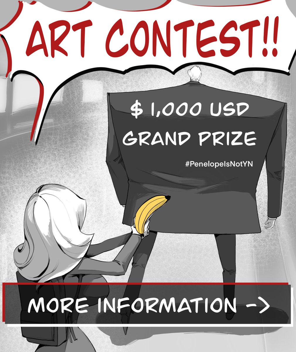 Happy new years! I’ve decided to host the first ever art contest in a while #PenelopeIsNotYN #PlotArmorOn