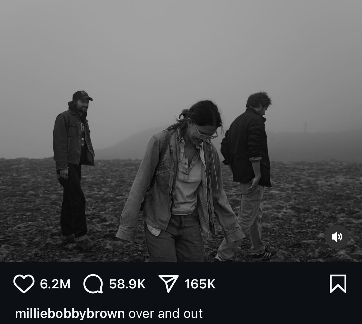 remrinas's tweet image. millie’s only posts about the finale being of el and mileven… oh yeah she’s pissed