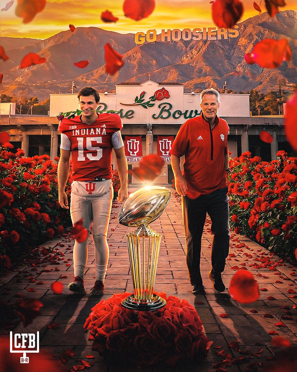 UNDEFEATED INDIANA WINS THE GRANDDADDY OF THEM ALL 🌹

Hoosiers take down Alabama to win their FI...