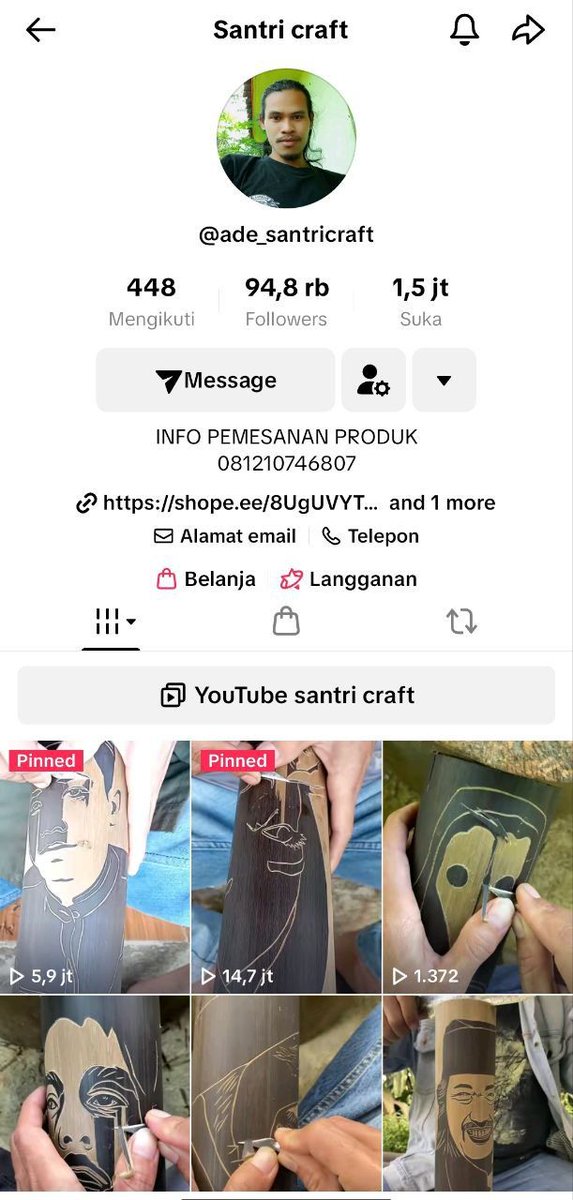 0xJustinmoon's tweet photo. @Gem3a @Thomas_bryan73 @Mantle_Official @Bybit_Official @MantleIntern_ So bored watching this fake art on every contest, you only need paid less than $5 for order custom bamboo
You can check on TikTok account, and you can order the custom bamboo on there https://t.co/imNM0amRqp