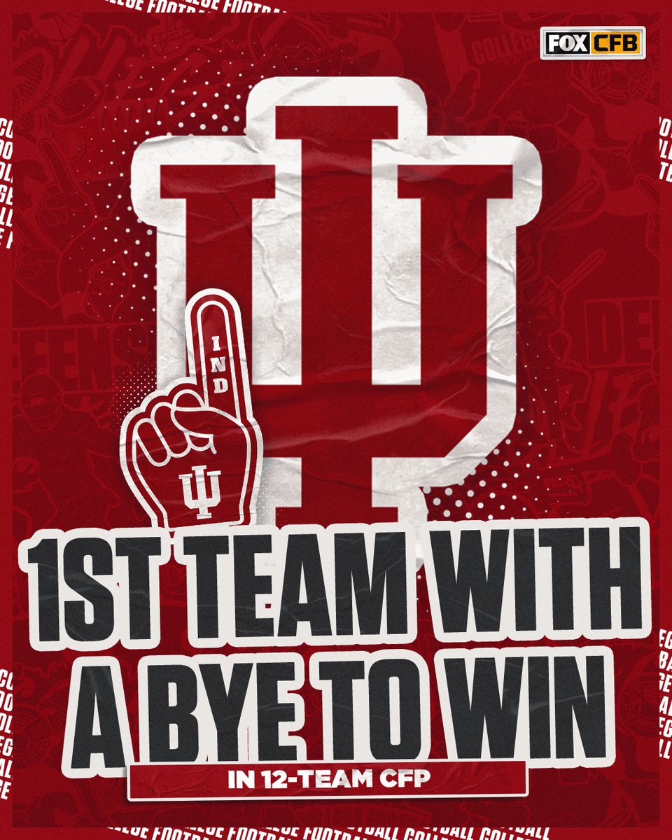 CFBONFOX's tweet image. The curse of the first-round bye has been lifted 👀