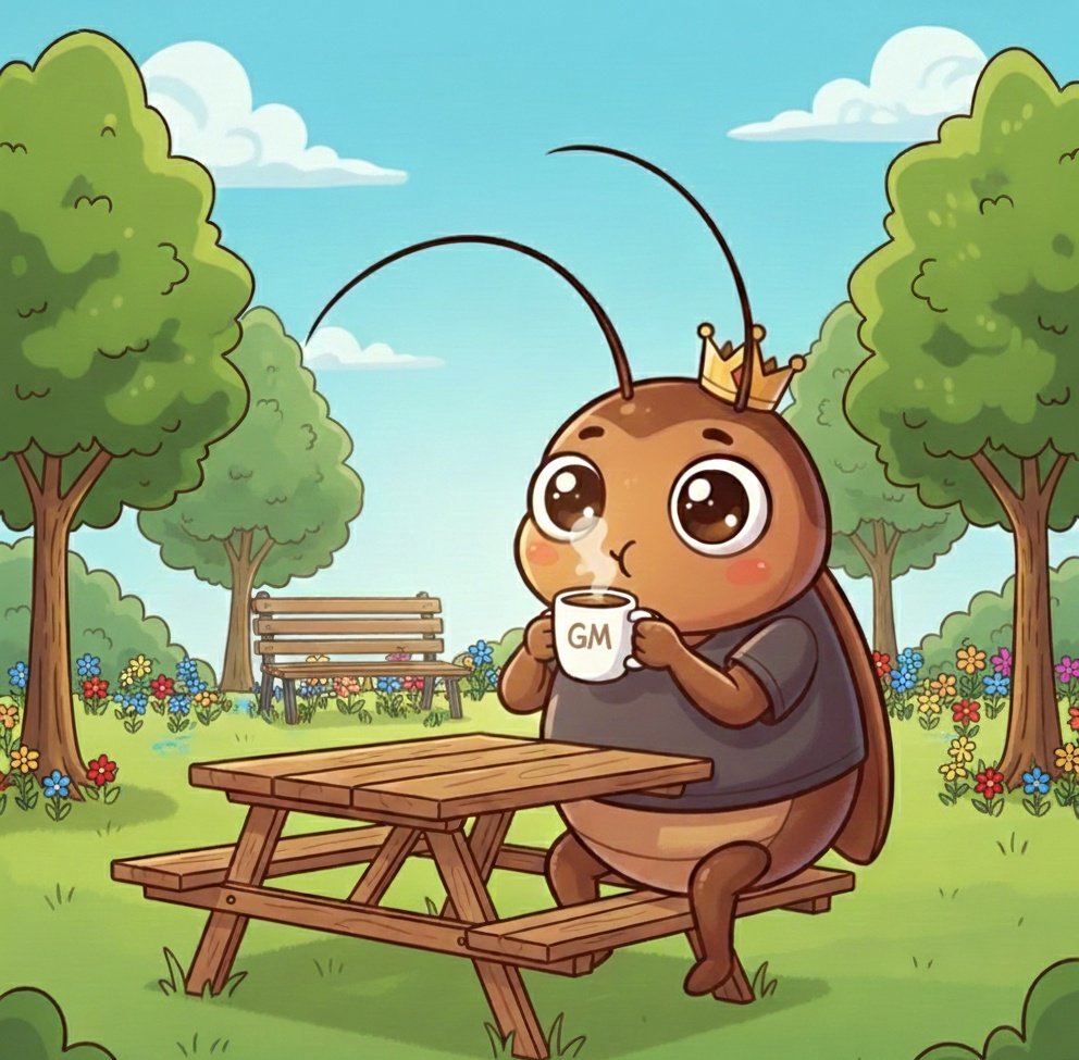 Finnmode_'s tweet photo. Gm, $ROACHY Fam🙌🔥

Are you ready for what's coming next?
Make sure to secure your position 🫣🚀

#ROACHY
#cookingsomething
#hugeincoming
#StayTuned https://t.co/sFwbrtKLB3