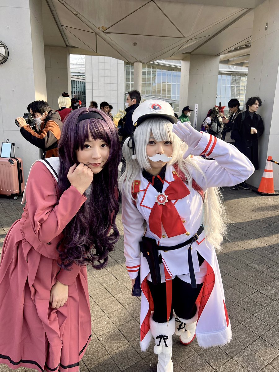 コミケでちずちゃん(@ChizuCheese8 )に会えたよっ🥰✨ めっちゃ可愛く