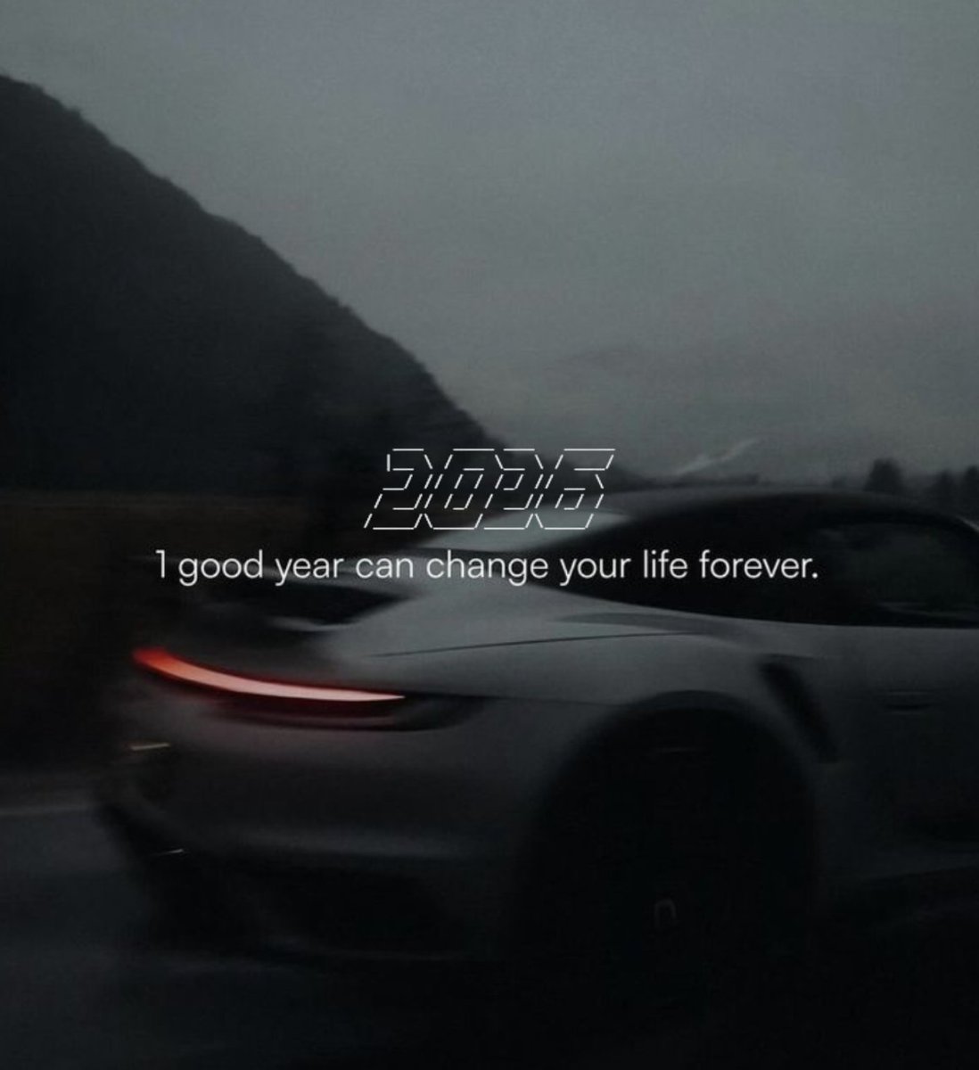 All it takes is 1 year to completely change your life   

$2026