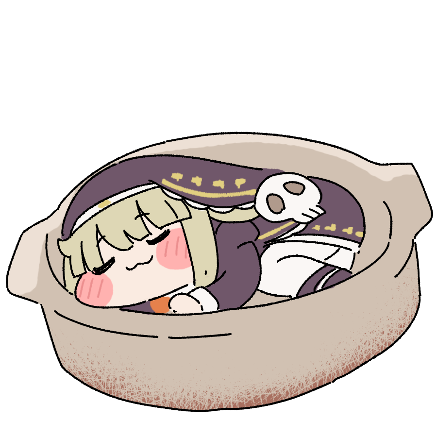 「鍋スピキ」|回遊鮪のイラスト