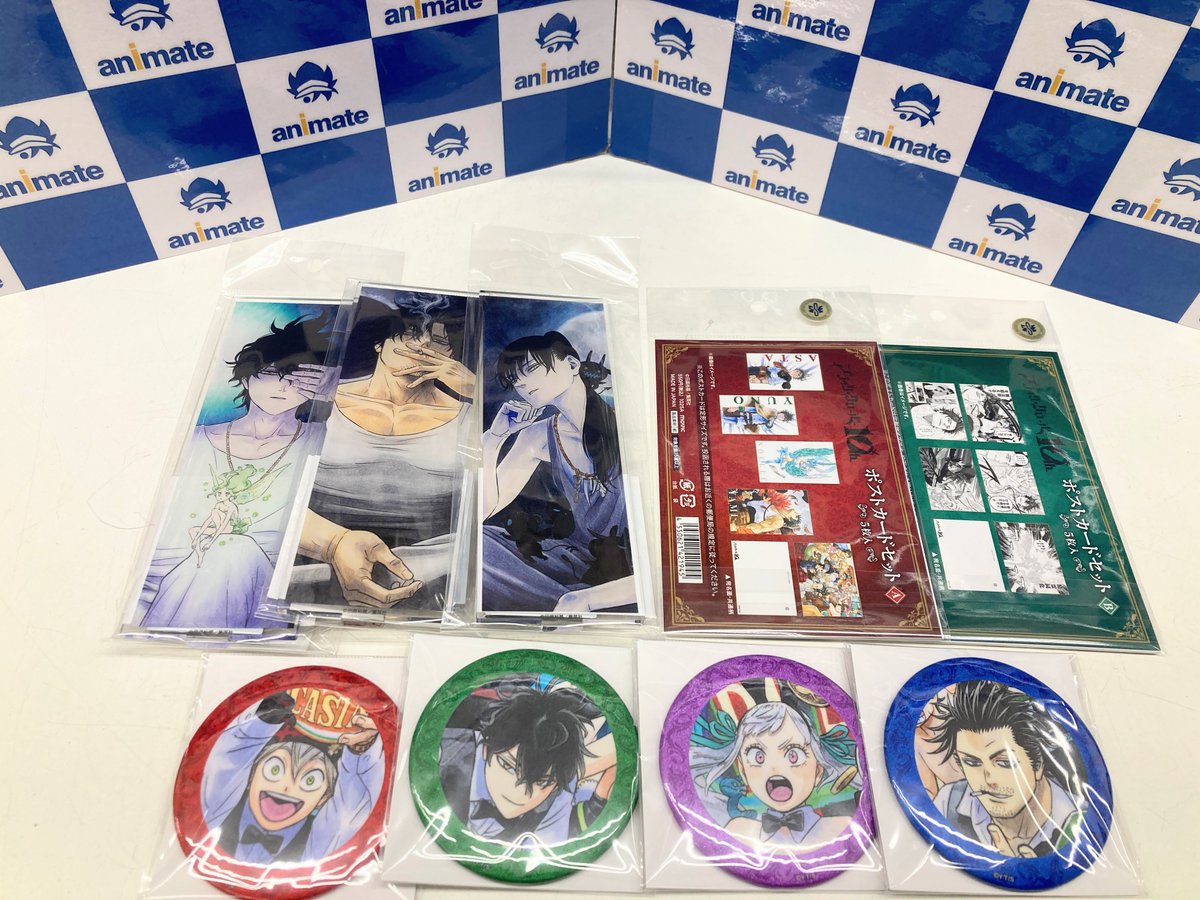 グッズ入荷情報】 「ブラッククローバー」 🔹アクリルスタンド