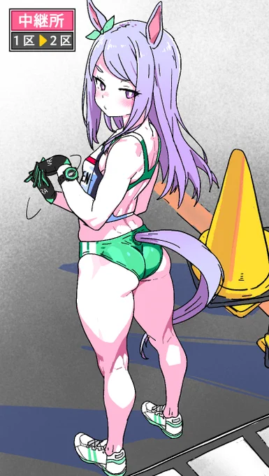 あけましておめでとうございます～ウマ年! 今年も筋肉娘ちゃんをいっぱい描いていきます～