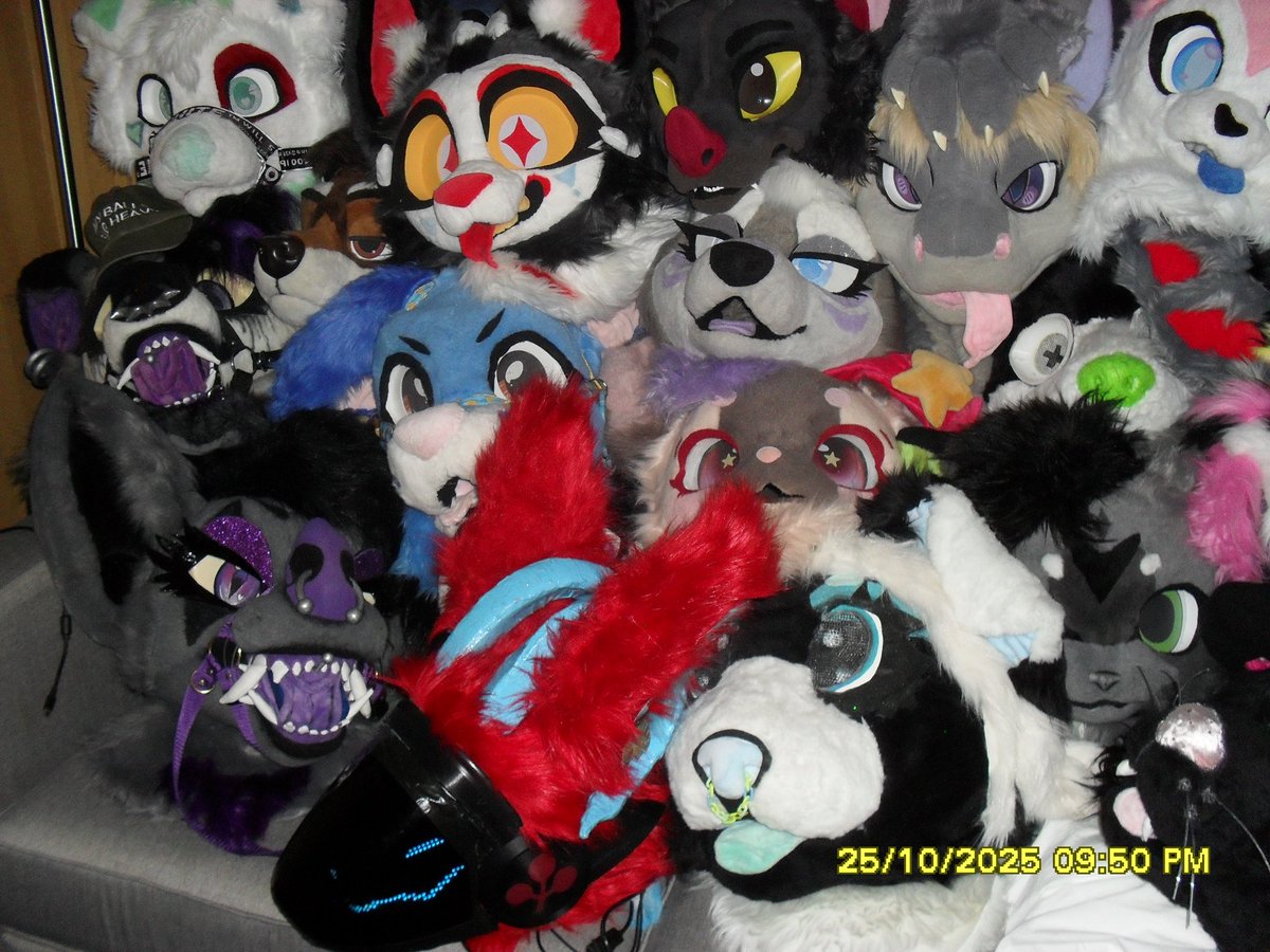 popipawws's tweet image. Some photos I never posted from #howl2025 #howloween !🎃 I 🩷 my friends :3