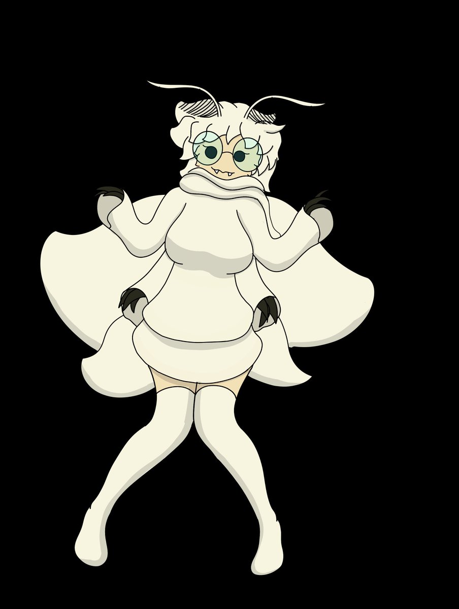 ivcrtkr's tweet photo. @LeapsAndTumbles Moth :> Muffy be cool fop and teach me good arting :> https://t.co/UPjLCHmofE