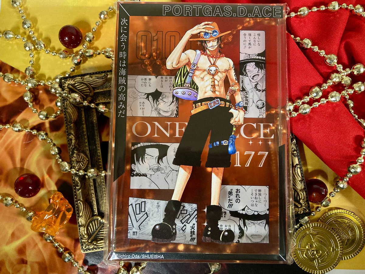 新商品】原画商品 『ONE PIECE』 アクリルブロック”HEROS