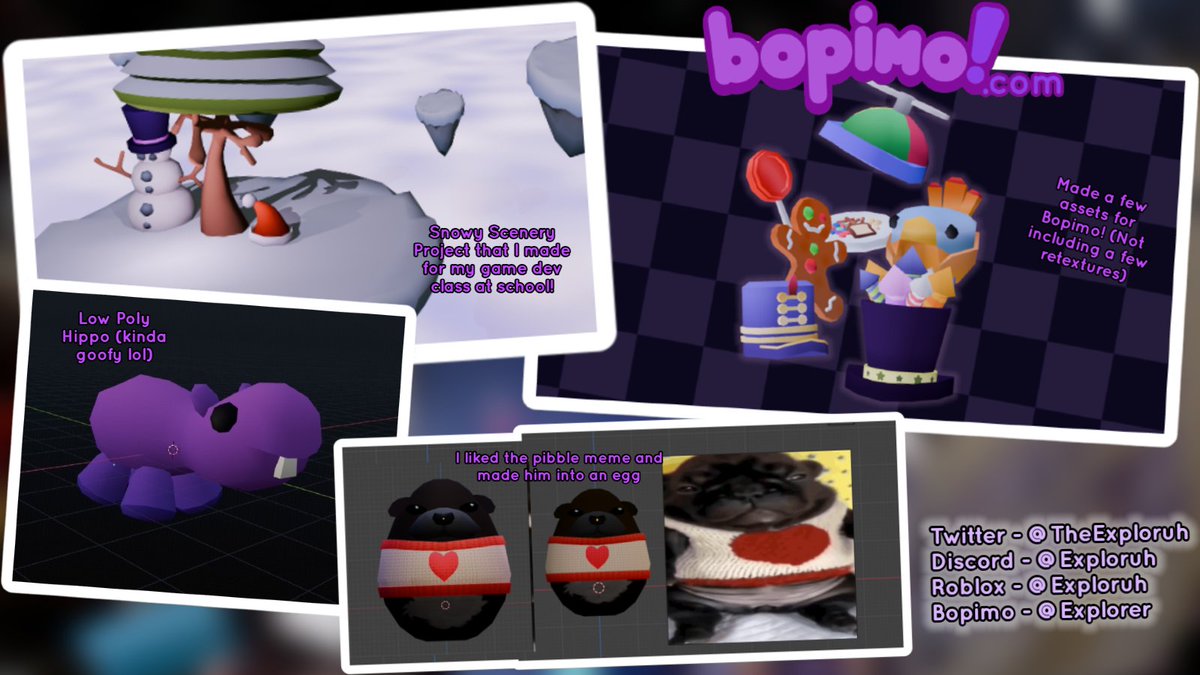 Since 2025 is officially over I decided to put together some of my favorite blender creations from this year!

This isn't everything I did this year, I made a lot! Especially at school!

Thinking about doing coms again idk.

Happy new year!!!!

#artist #blender #gamedev
