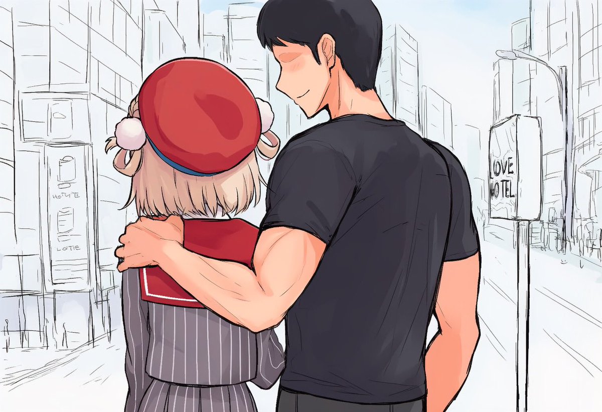 これから連れ込まれるういちゃん (1/2)SFW 