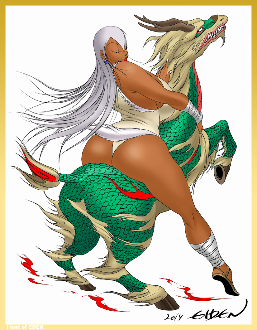 一回り前の年賀として描いたグリグリ&麒麟
GriGri & Kirin drawn as a New Year's card 12 years ago 