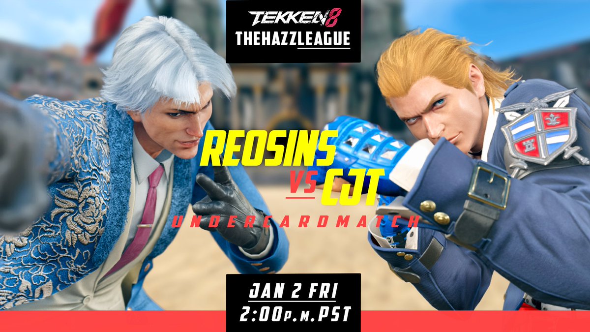 Happy New Year!!🎆

In celebration 🥂 "The Hazz League" Is back with 
a Friday Night Fight Card. 

⭐1 Main Event Grudge Match⭐ 
"Faraday Vs NG_LPayne" 🥊

4 undercard Matches (check poster's)

Event Starts tomorrow 2p.m. est | 5p.m. est