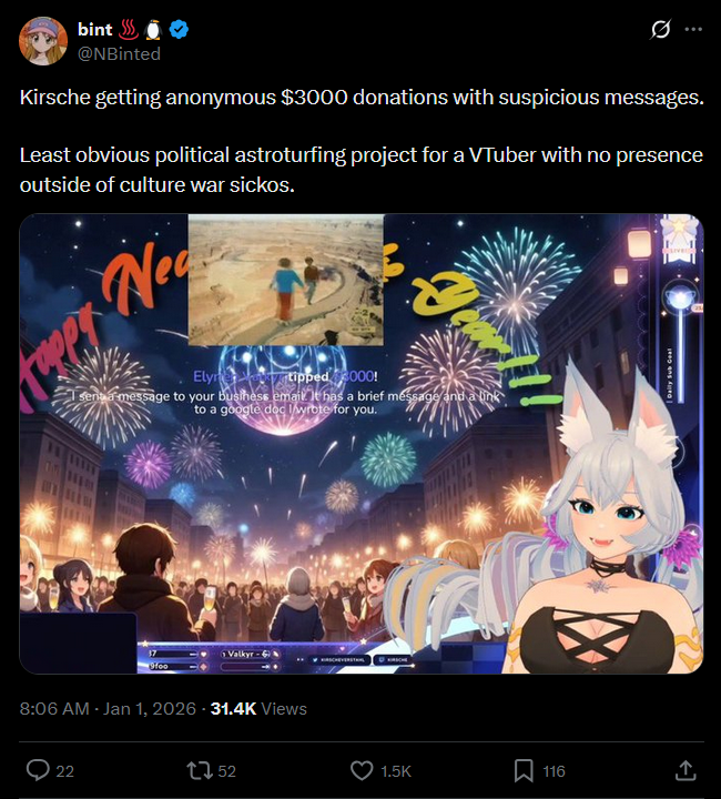 KirscheVerstahl's tweet photo. I'm a streamer, not a daycare provider, Inshallah https://t.co/cUZ33cxXDs