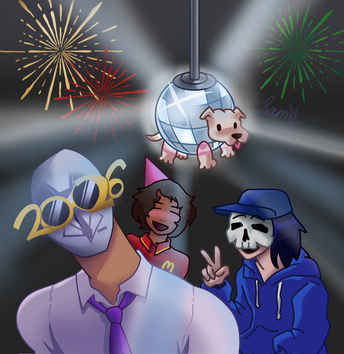 STREAM DE AÑO NUEVO CON TUS TÍOS DE #PROYEKTA2 ‼️🐶🧒🏾👔💀🎉🥳
‼️ TWITCH.TV/WESOS ‼️