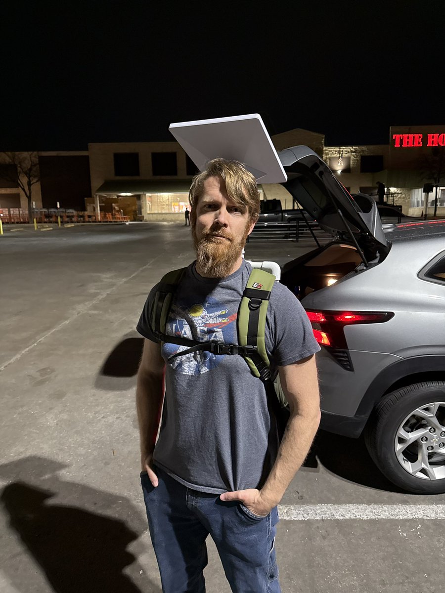 Just built this so I can truly stream the world! Thank <a href="/elonmusk/">Elon Musk</a> and <a href="/Starlink/">Starlink</a>