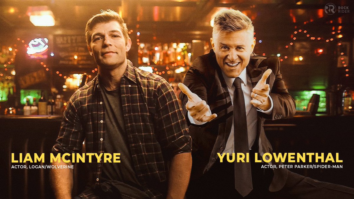 WolverineCD's tweet image. Liam McIntyre (Logan/Wolverine) and Yuri Lowenthal (Peter Parker/Spider-Man) stun in badass fan art by Rock Rider. 

#WolverinePS5 #SpiderManPS5