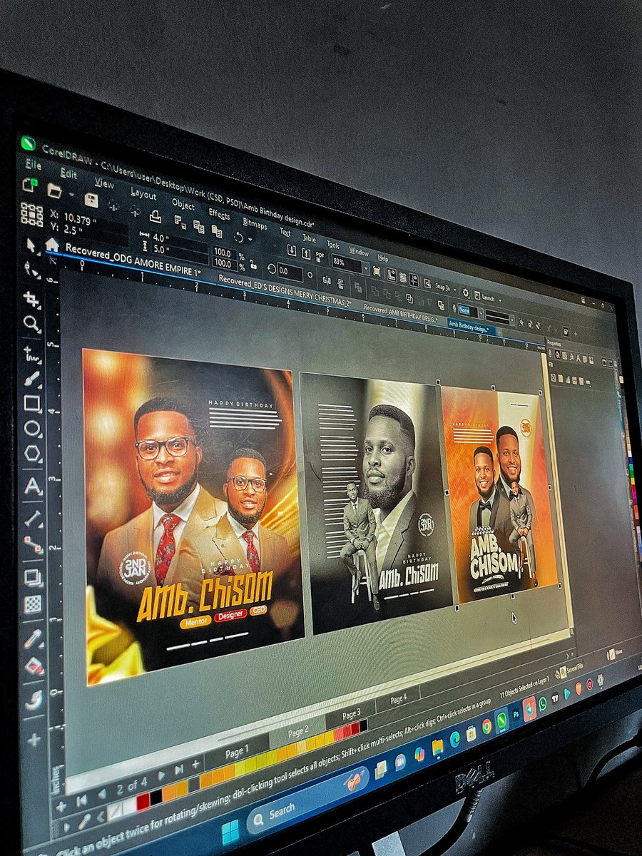 EddieXP_'s tweet image. My recent Birthday flyer designs 🎉✨

Let me know in the comments what you think about them. 

Need stunning and functional designs? Send a dm! 

#client #birthdaydesign #virals #birthdayflyer #everyone