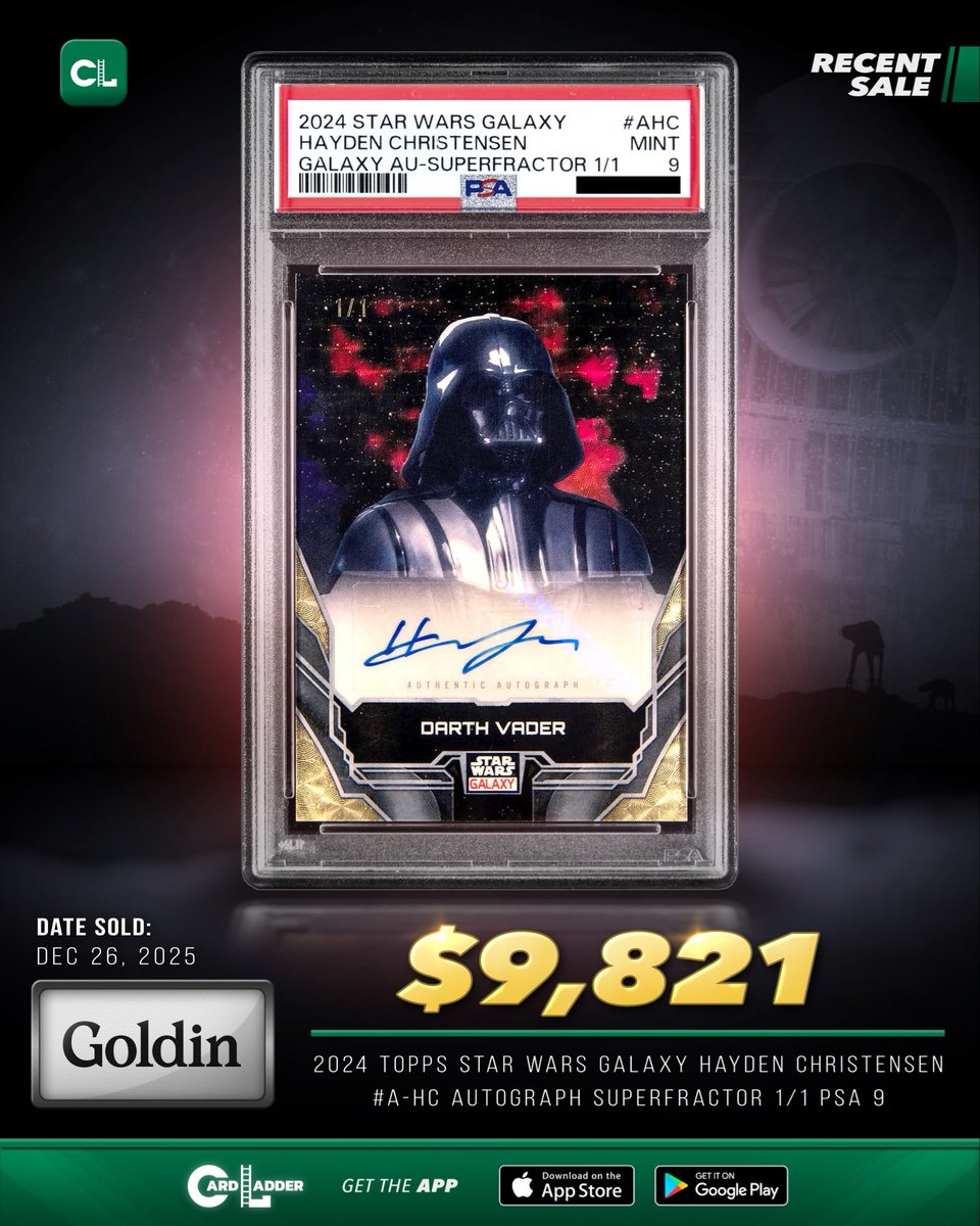 ラストスター賞カード Generate —> #CardLadder #RecentSale Recent Sale: The 2024 Topps