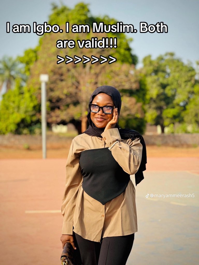Ayoola770134's tweet image. Im meesrah
I’m igbo
Im a Muslim
Islam is ready to stay in Ibo land 
Where are my fellow Igbo Muslim