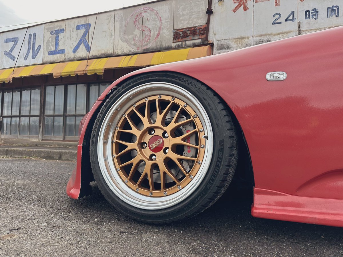 ap1_kuma_s2k's tweet photo. 新年早々にBrembo &amp; BBS &amp; MICHELINの3種の神器が揃いました🙆‍♂️🙆‍♂️🙆‍♂️
カッコ良すぎてため息出ました💨
今年はこの仕様で行きます👌👌👌 https://t.co/GK8JAQCG8g