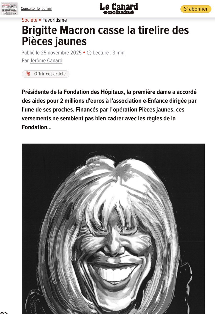 EricMassaud's tweet image. 2 millions d’euros destinés aux enfants hospitalisés, détournés pour servir une association présidée par une macronarde, autrement dit pour arroser des amis.
Est-il possible de faire plus dégueulasse ???
Aucune ouverture d’enquête bien sûr.