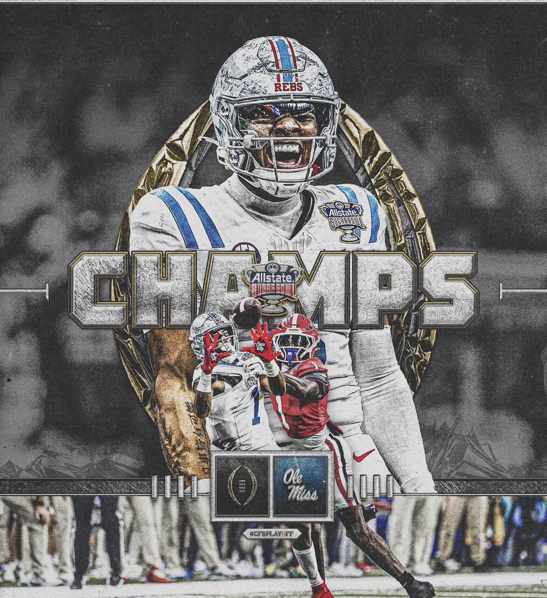 Check us out LIVE with <a href="/iamelf/">Mark Elfenbein</a> TOMORROW at 1:10pm CST on Sportsradio 96.7 &amp; 1310 <a href="/dfwticket/">96.7 The Ticket</a> for our <a href="/DallSportsNet/">DallasSportsNetwork</a> segment where we talk <a href="/CFBPlayoff/">College Football Playoff</a> and you can bet I’ll bring up <a href="/OleMissFB/">Ole Miss Football</a> 🏈 HUGE WIN vs <a href="/GeorgiaFootball/">Georgia Football</a> for the <a href="/SugarBowlNola/">Allstate Sugar Bowl</a> win and a ticket to the @fiestabowl