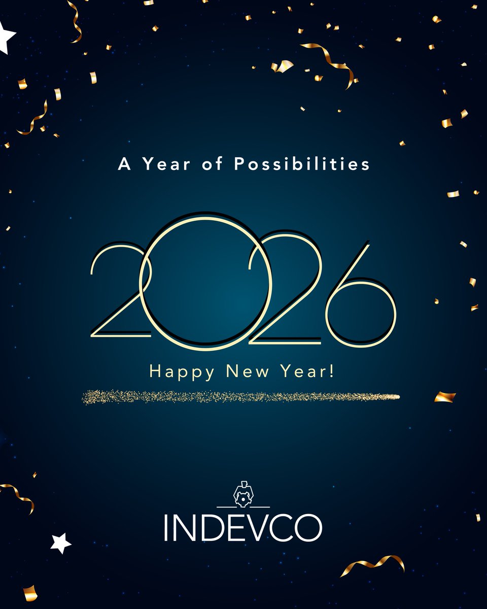 As 2026 begins, it’s a moment to reflect on the past year and look forward to new opportunities, fresh ideas, and exciting possibilities ahead.

May this year bring growth, inspiration, and memorable experiences!

#INDEVCOGreetings #NewYear