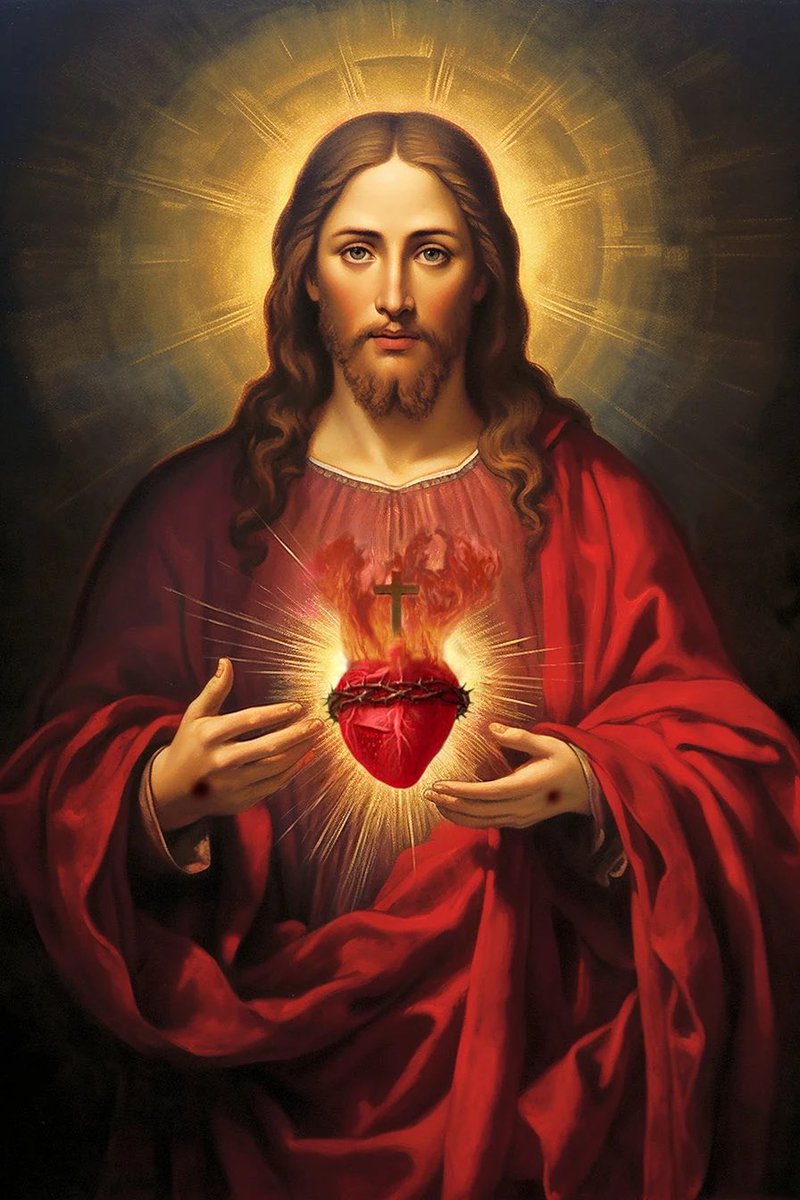 frjamesa's tweet image. First Friday Prayer to the Most Sacred Heart of Jesus

Most Sacred Heart of Jesus, on this first Friday of the year, we adore You, we thank You, and we place this new year entirely within Your loving Heart.

Merciful Heart of Jesus, burning with love for humanity, receive our