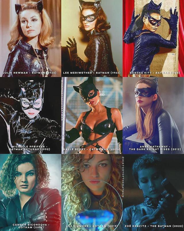 Noirchick1's tweet image. Which Cat Woman makes you purr?