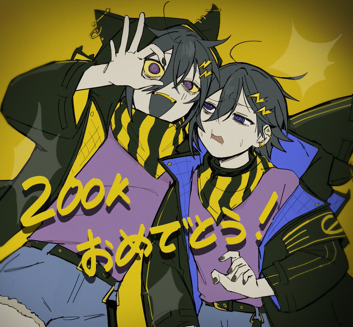 Congratulations on 200k!💥🚕
#イヅル描いたぞ