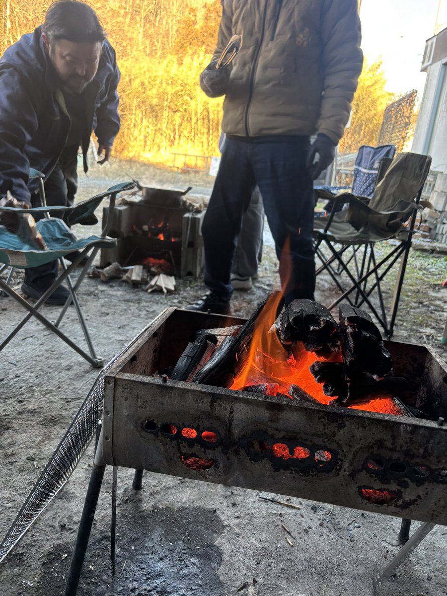 zero_ofdarkness's tweet image. 年明けBBQ！