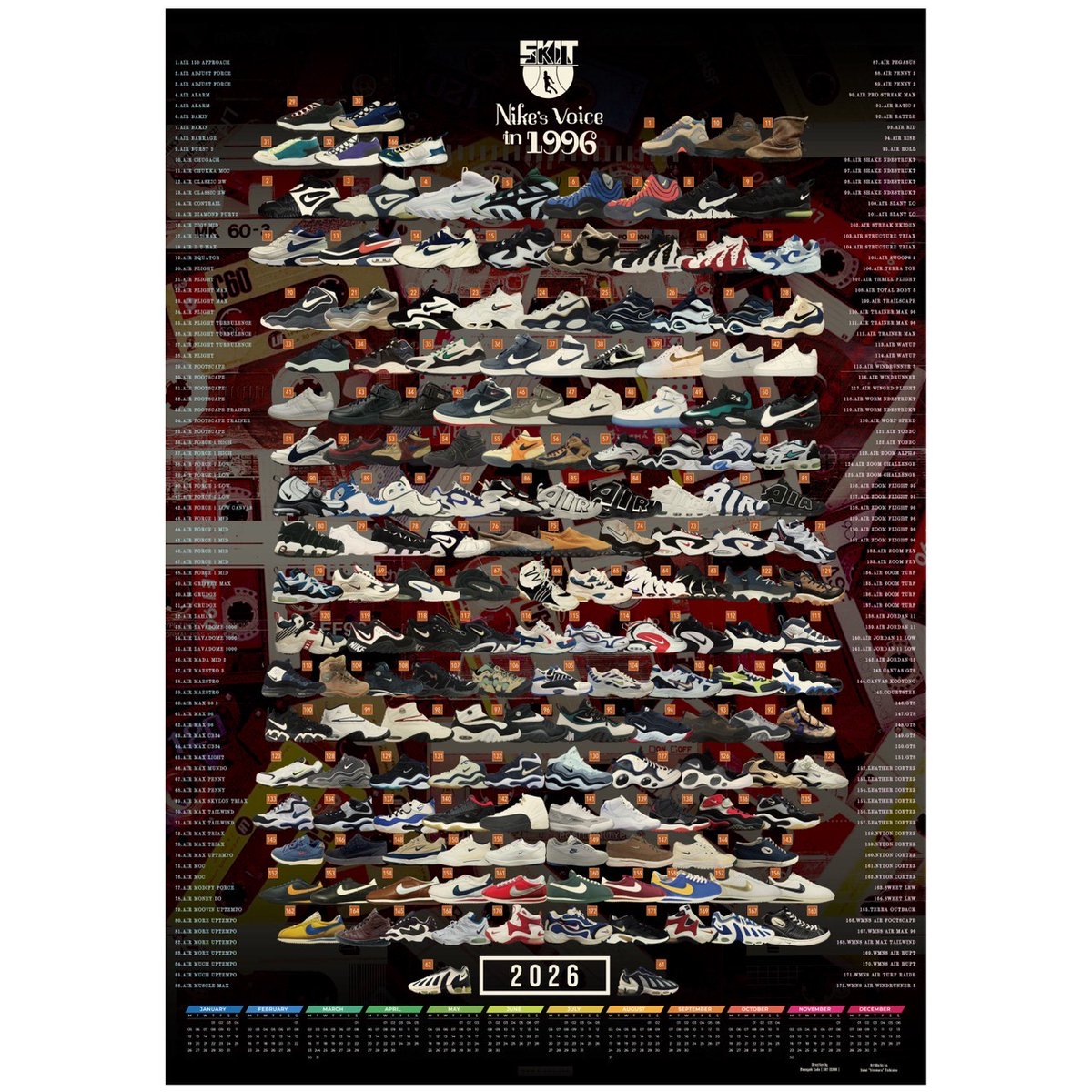 SKIT Original Poster Calendar 2026 