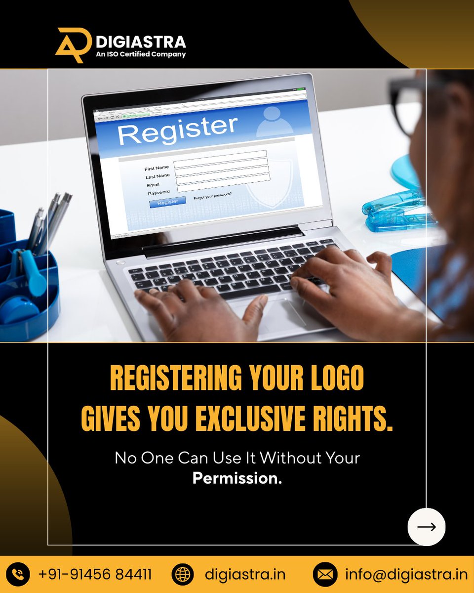 Digiastra2131's tweet photo. Your logo is your brand’s face, but is it protected? Registering it gives you exclusive rights and legal protection.
#SecureYourLogo #ProtectYourBrand #LogoRegistration #BusinessProtection #DigitalBranding #BrandIdentity #LogoLaw #SmallBusiness #DigiAstraConsultancyServices https://t.co/1xnZqz4XYC