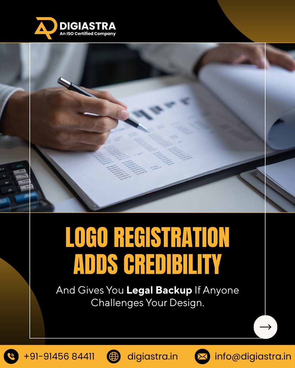 Digiastra2131's tweet photo. Your logo is your brand’s face, but is it protected? Registering it gives you exclusive rights and legal protection.
#SecureYourLogo #ProtectYourBrand #LogoRegistration #BusinessProtection #DigitalBranding #BrandIdentity #LogoLaw #SmallBusiness #DigiAstraConsultancyServices https://t.co/1xnZqz4XYC