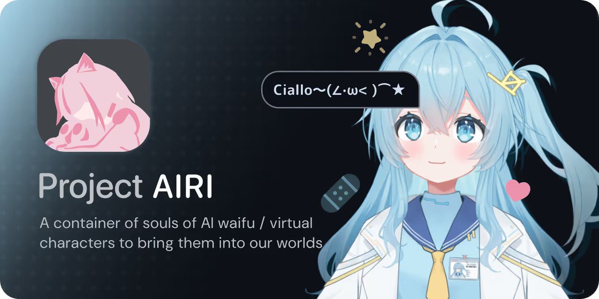 Sikino_Sito's tweet image. ネウロ様を再現するGitHub、3つ見つけた。

全てオープンソースで、いずれもネウロ様再現を目的にしたAITuberシステム。

機能や仕様を比較する。

1. AIRI（moeru-ai/airi）…