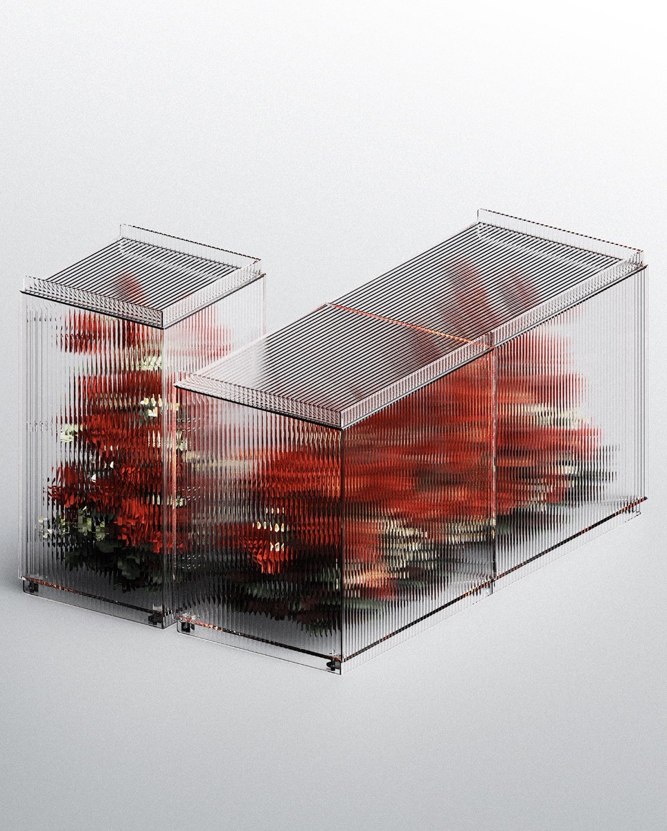 blankspac_e's tweet image. "Flower Block" for Sanremo Rai, Designed by Luca Ricci