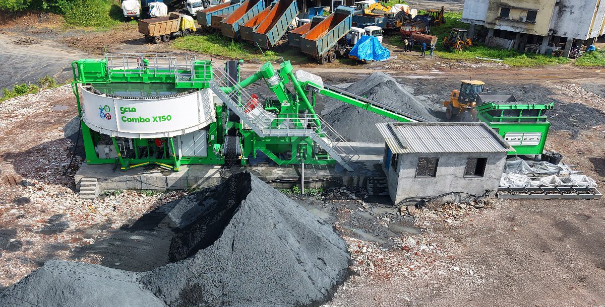 cfloworld's tweet photo. The Combo X150 plant at Valsad enables Shri Laxmi Stone Suppliers to produce superior M-sand by controlling silt variation.
https://t.co/sBCAAgl1kp
#combo #engineeredsand #sandwashing #wetprocessing #sustainablemining #waterrecycling #valsad #gujarat #circulareconomy #cflo https://t.co/04GnBElzw0