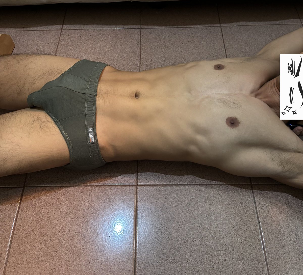 Kalo gerah ada yg auka rebahan dilantai ga?