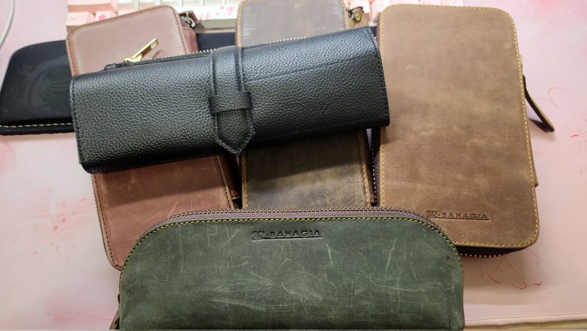 バハギア(@bahagia_w)さんのプレゼント企画のペンケースです！ 万年筆