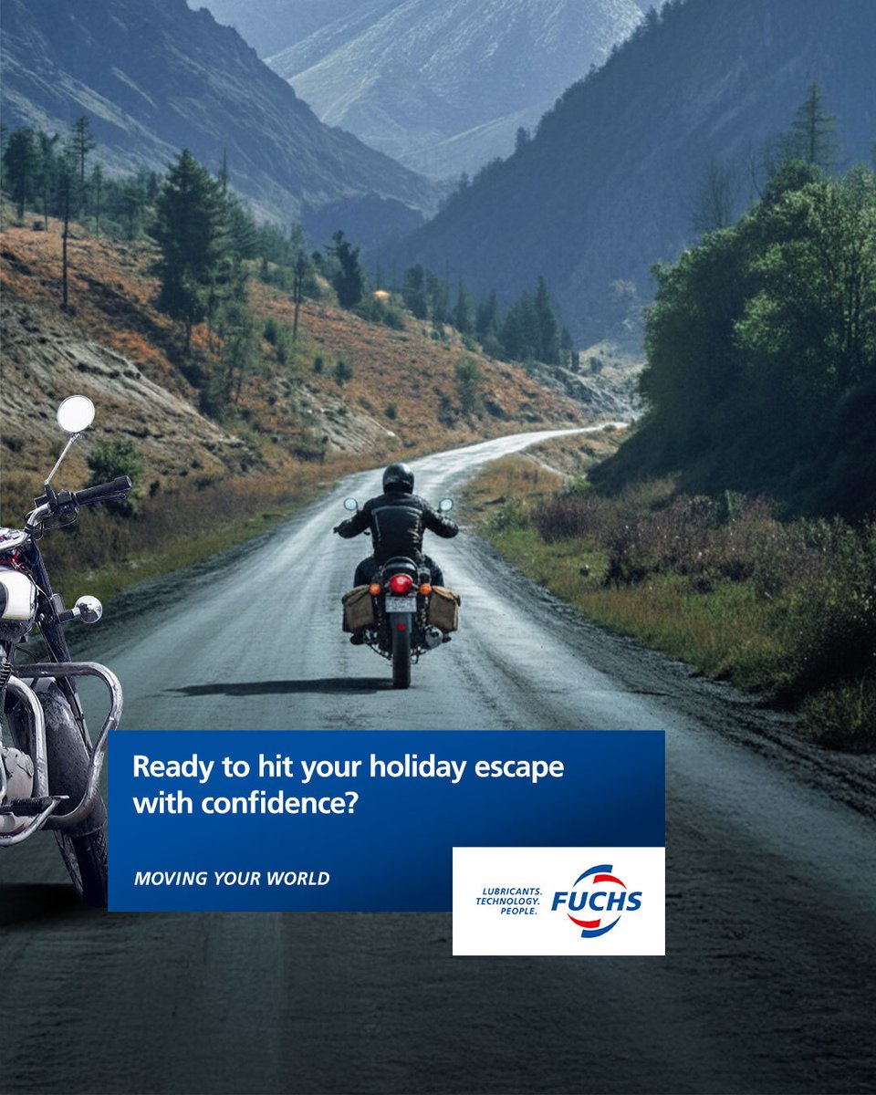 FuchsIndia's tweet image. Wherever the holiday season takes you, trust FUCHS SILKOLENE for steady performance and reliable rides.

#fuchs #fuchsindia #movingyourworld #silkolene