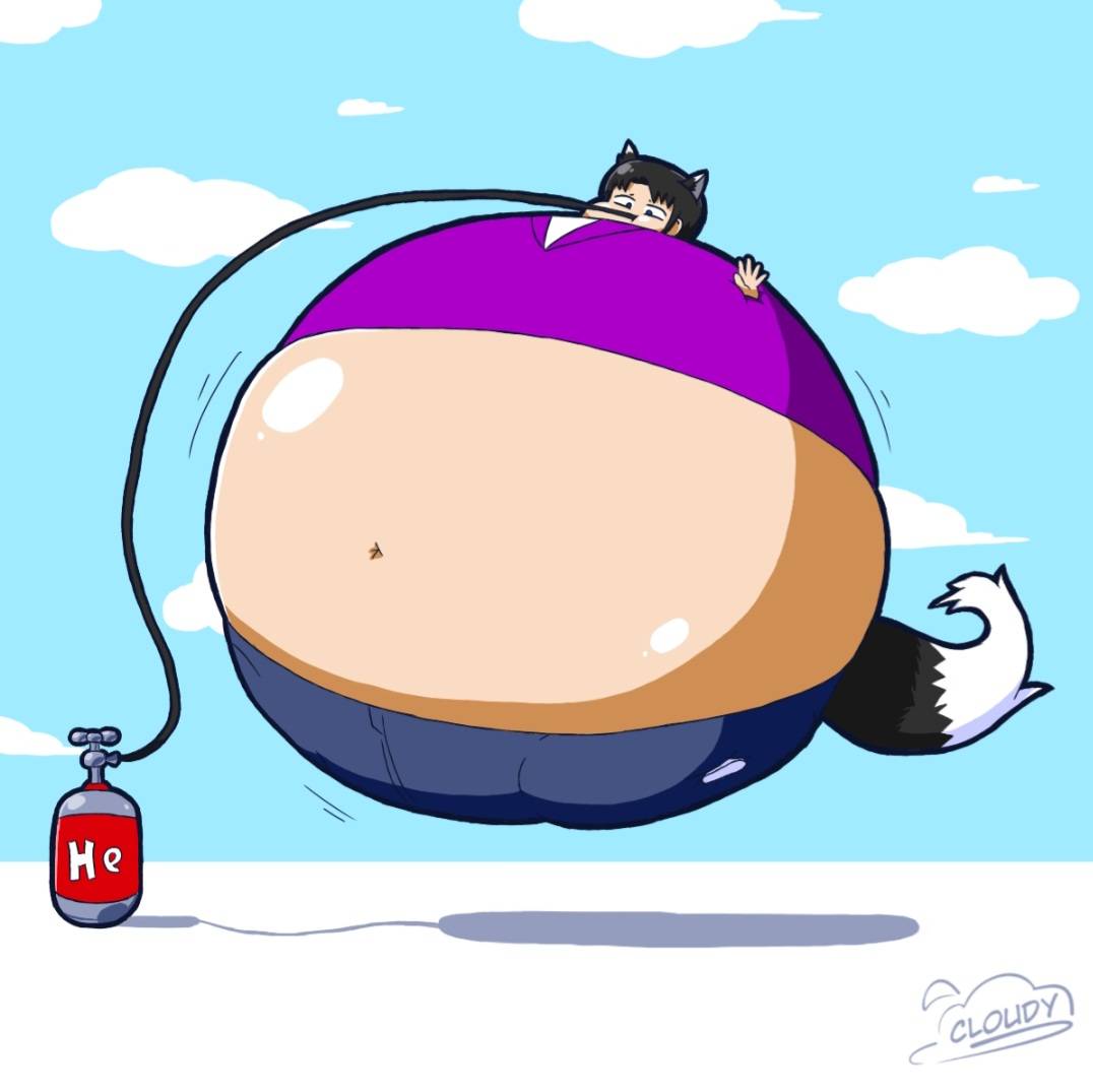BlakeKitsune's tweet photo. I wanna do an rp where I get forced inflated into being a personal balloon fox boy. And you can do just about whatever you want with me. Use me as an advertising balloon, parade float, hot air balloon for traveling, and even other things too!  DM me on Discord if interested ^///^ https://t.co/L3TSDJYnSF
